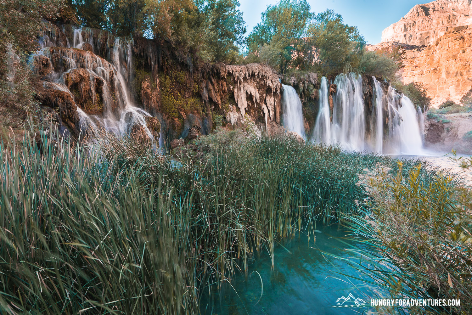 50 Foot Falls By Havasu Falls