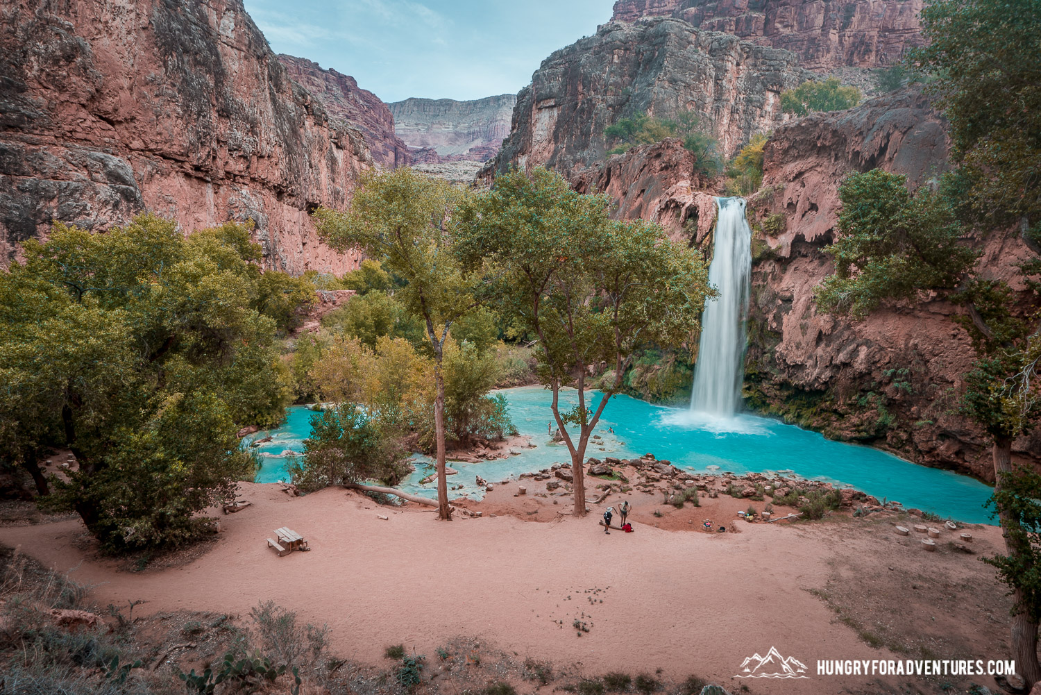 Havasu Falls in Havasupai