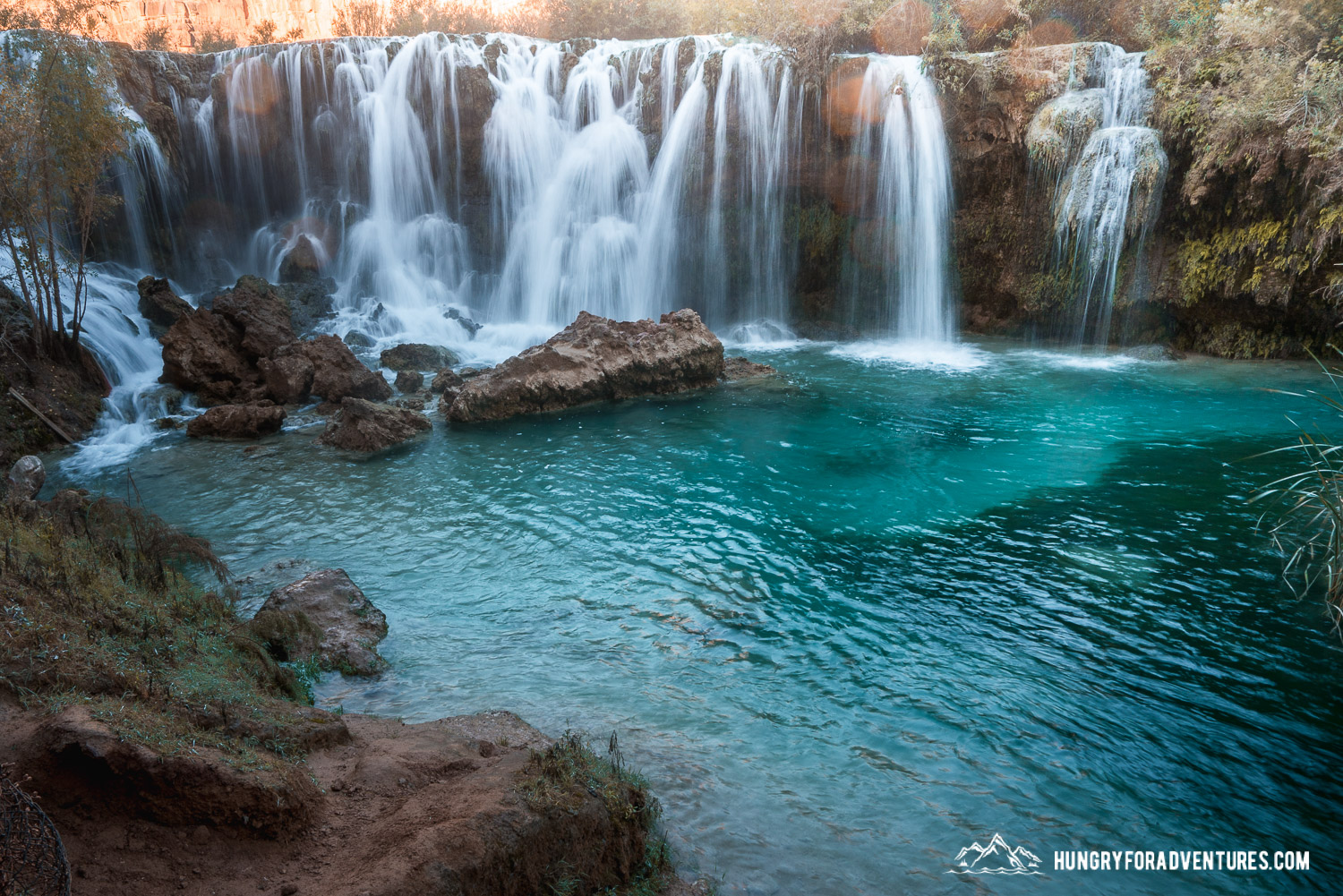 Little Navajo Falls at Havasupai