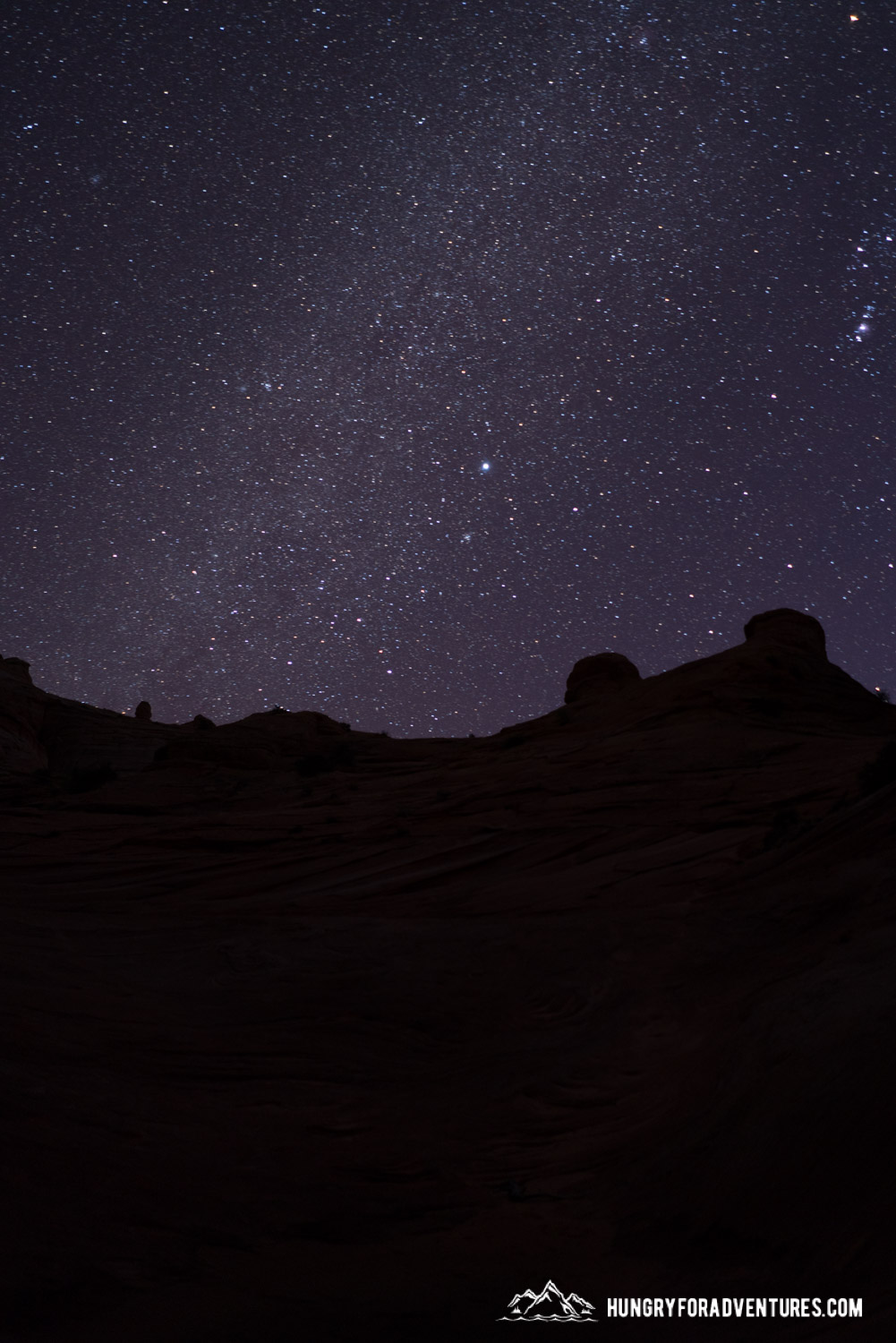 The Wave in pitch darkness